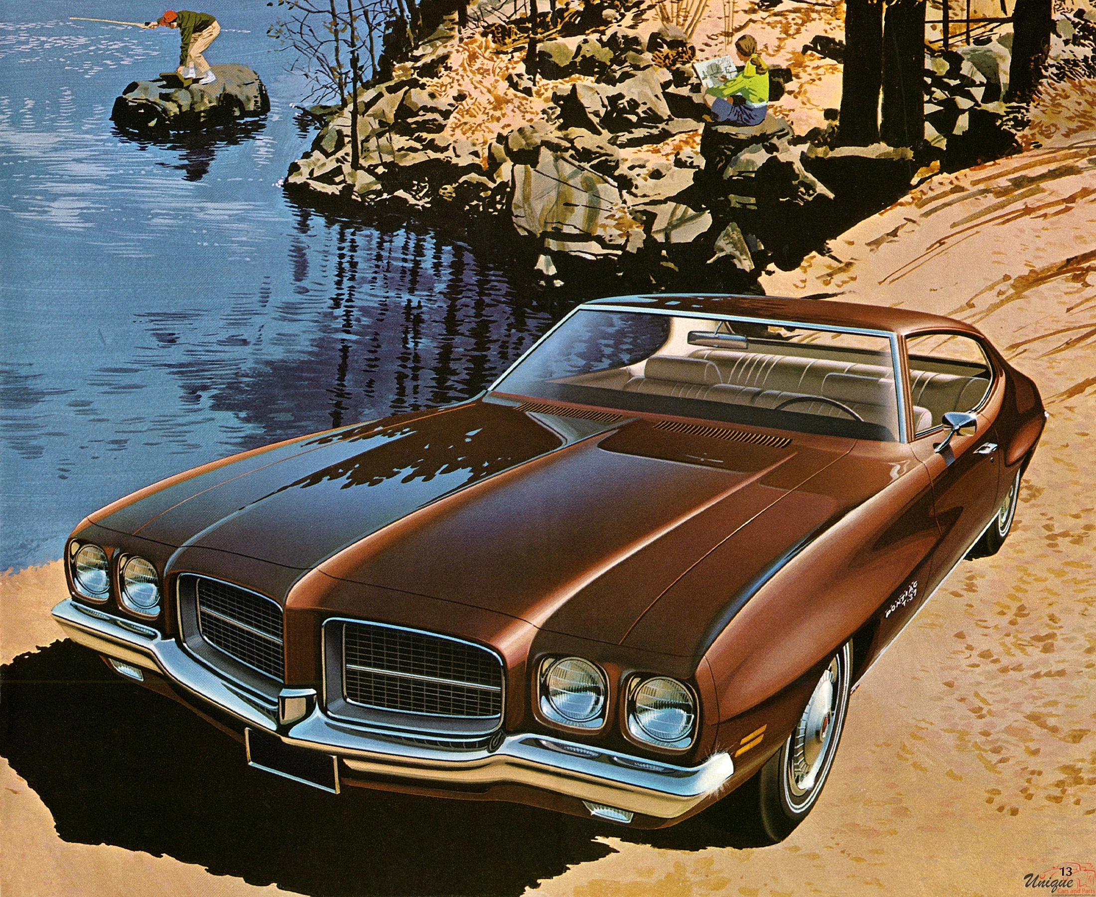 1971 Pontiac LeMans Canadian Brochure Page 1